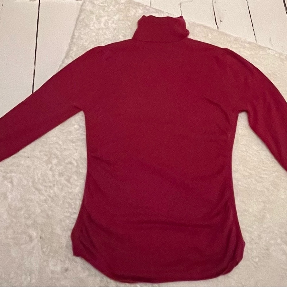 Vintage Pink Cashmere Turtleneck Sweater